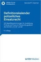 bokomslag Definitionskalender polizeiliches Einsatzrecht