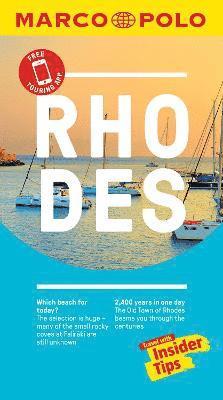 Rhodes Marco Polo Pocket Travel Guide 2018 - with pull out map 1