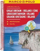 bokomslag MARCO POLO ReiseAtlas Großbritannien, Irland 1:300 000