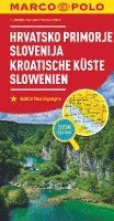 bokomslag MARCO POLO Regionalkarte Kroatische Küste, Slowenien 1:300.000