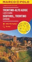 bokomslag MARCO POLO Regionalkarte Italien 03 Südtirol, Trentino, Gardasee 1:200.000