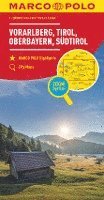 bokomslag MARCO POLO Regionalkarte Österreich 03 Vorarlberg, Tirol 1:200.000
