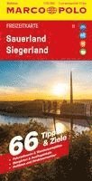 bokomslag MARCO POLO Freizeitkarte 17 Sauerland, Siegerland 1:110.000