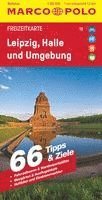 bokomslag MARCO POLO Freizeitkarte 19 Leipzig, Halle und Umgebung 1:120.000