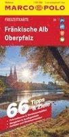 bokomslag MARCO POLO Freizeitkarte 34 Fränkische Alb, Oberpfalz 1:100.000