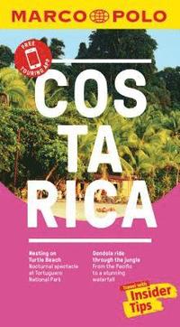 bokomslag Costa Rica Marco Polo Pocket Travel Guide - with pull out map