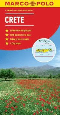 bokomslag Crete Marco Polo Map