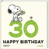 bokomslag Peanuts Geschenkbuch: Happy Birthday zum 30. Geburtstag