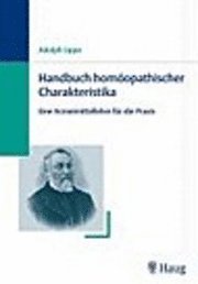 bokomslag Handbuch homöopathischer Charakteristika