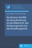 Pierre Thielbörger, Sascha Rolf Lüder - Der Ukraine-Konflikt als Herausforderung an das Völkerrecht, das Verfassungsrecht und das Verwaltungsrecht, Häftad
