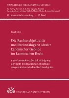 bokomslag Die Rechtssubjektivität und Rechtsfähigkeit idealer kanonischer Gebilde im kanonischen Recht