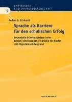 bokomslag Sprache als Barriere für den schulischen Erfolg