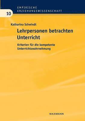 bokomslag Lehrpersonen betrachten Unterricht