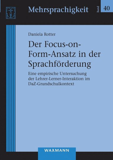 bokomslag Der Focus-on-Form-Ansatz in der Sprachfoerderung