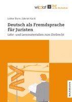 bokomslag Deutsch als Fremdsprache für Juristen