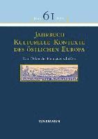 bokomslag Jahrbuch Kulturelle Kontexte des östlichen Europa