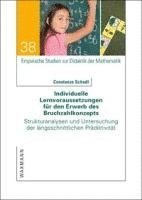 bokomslag Individuelle Lernvorausstzungen für den Erwerb des Bruchzahlkonzepts