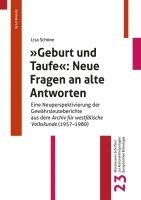 bokomslag 'Geburt und Taufe': Neue Fragen an alte Antworten