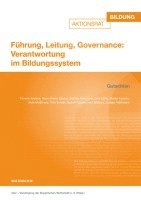 bokomslag Führung, Leitung, Governance: Verantwortung im Bildungssystem