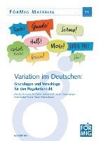 bokomslag Variation im Deutschen: Grundlagen und Vorschläge für den Regelunterricht