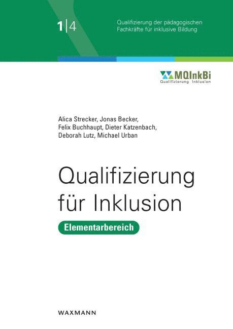 Alica Strecker, Jonas Becker, Felix Buchhaupt, Dieter Katzenbach, Deborah Lutz, Michael Urban - Qualifizierung für Inklusion, Häftad