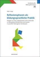 bokomslag Reflexionsphasen als bildungssprachliche Praktik