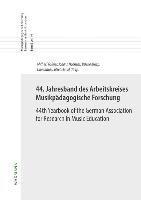 bokomslag 44. Jahresband des Arbeitskreises Musikpädagogische Forschung / 44th Yearbook of the German Association for Research in Music Education