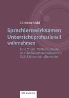 bokomslag Sprachlernwirksamen Unterricht professionell wahrnehmen