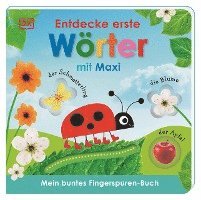 bokomslag Mein buntes Fingerspuren-Buch. Entdecke erste Wörter mit Maxi