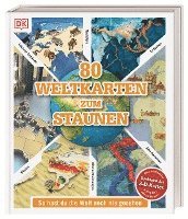 bokomslag 80 Weltkarten zum Staunen