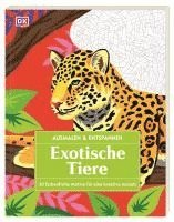 bokomslag Ausmalen & Entspannen. Exotische Tiere