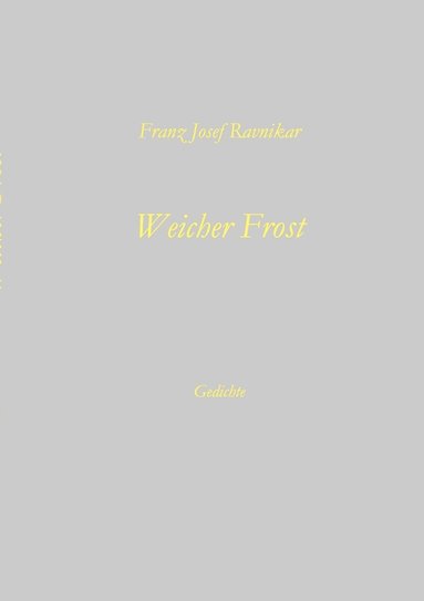 bokomslag Weicher Frost