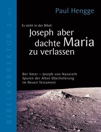 bokomslag Joseph aber dachte Maria zu verlassen