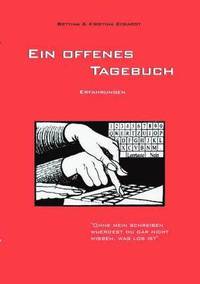 bokomslag offenes Tagebuch
