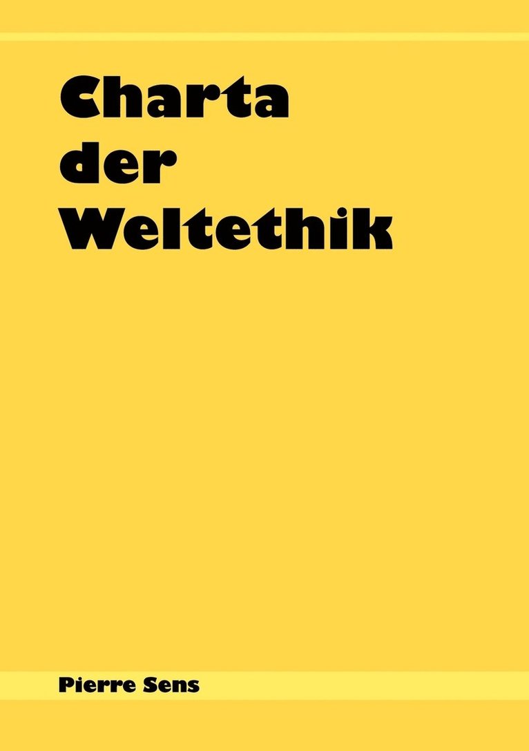 Charta der Weltethik 1