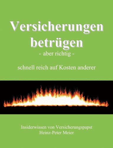 bokomslag Versicherungen betrgen - aber richtig -