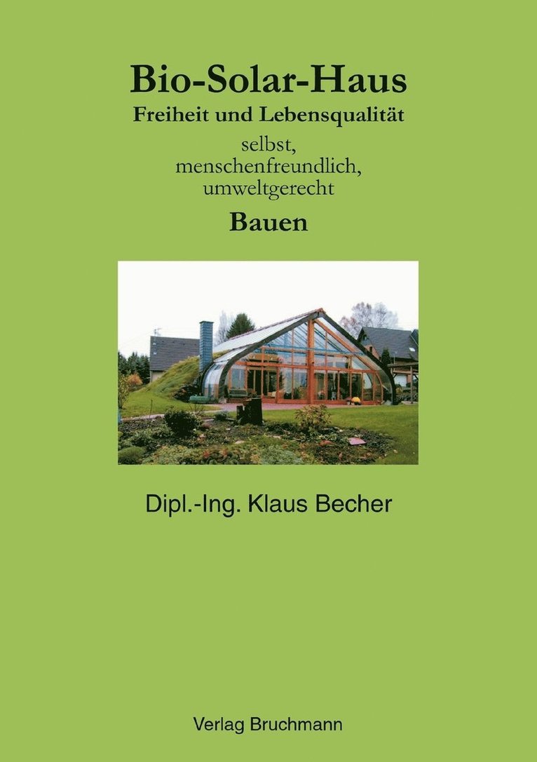 Klaus Becher - Bio Solar Haus, Häftad