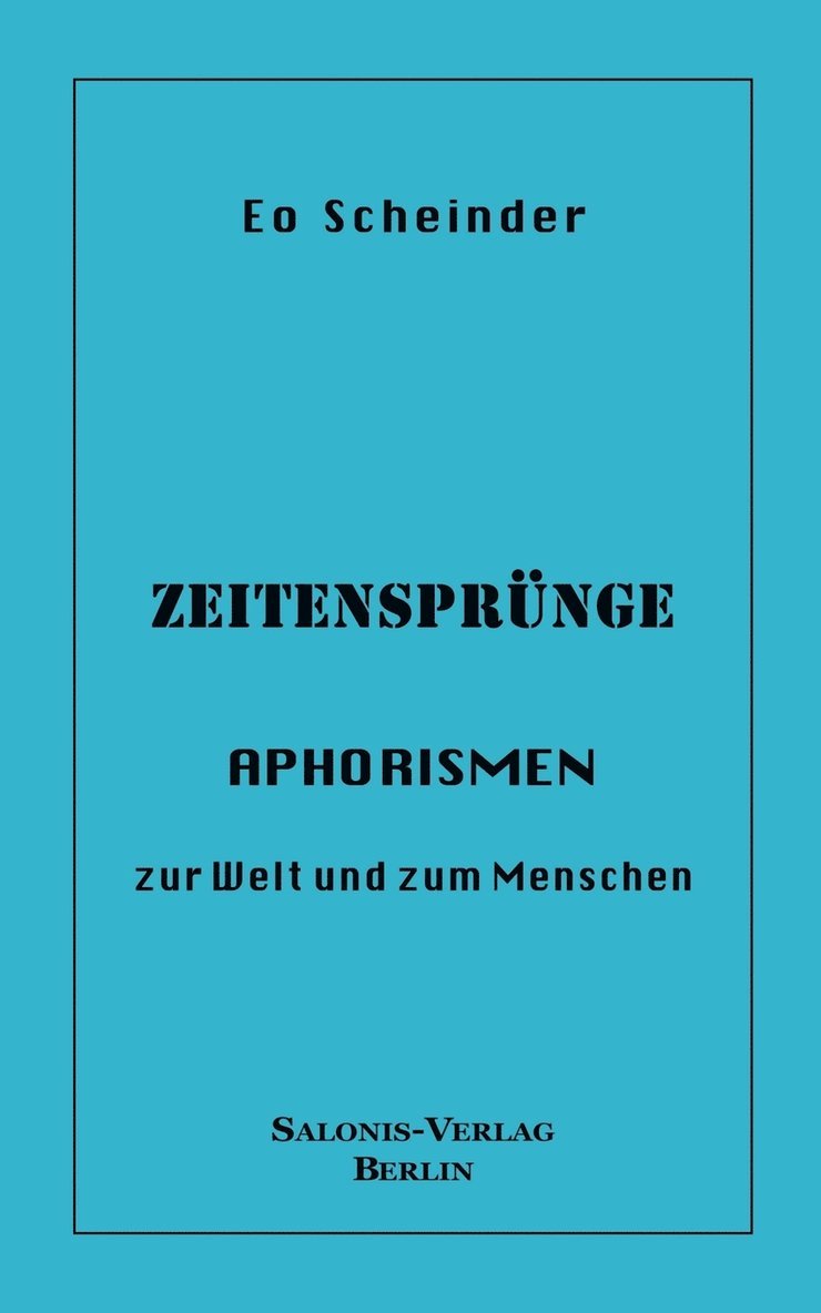 Zeitensprnge 1