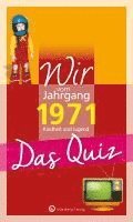 bokomslag Wir vom Jahrgang 1971 - Das Quiz