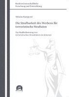 Nikolas Kasipovi¿ - Die Strafbarkeit des Werbens für terroristische Straftaten, Häftad