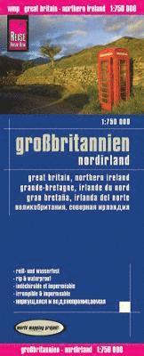 bokomslag Reise Know-How Landkarte Großbritannien 1 : 750 000