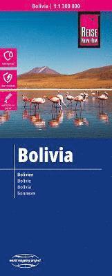 bokomslag Reise Know-How Landkarte Bolivien / Bolivia 1:1.300.000