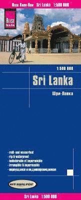 bokomslag Sri Lanka (1:500.000)
