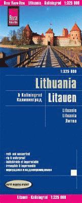 bokomslag Reise Know-How Landkarte Litauen und Kaliningrad 1 : 325.000