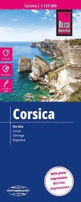 bokomslag Reise Know-How Landkarte Korsika / Corsica (1:135.000)