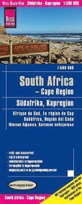 bokomslag Reise Know-How Landkarte Südafrika Kapregion 1 : 500.000
