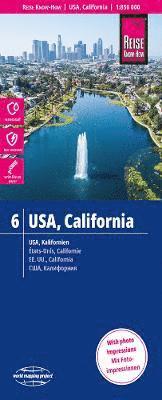 bokomslag Reise Know-How Landkarte USA 06, Kalifornien (1:850.000)