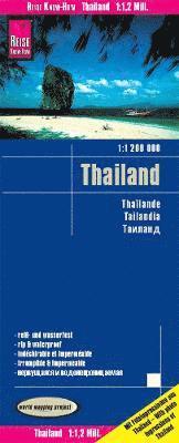 bokomslag Reise Know-How Landkarte Thailand 1 : 1.200.000