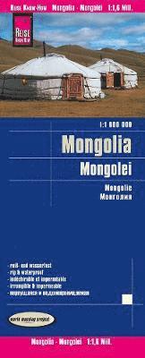 bokomslag Reise Know-How Landkarte Mongolei 1 : 1.600.000