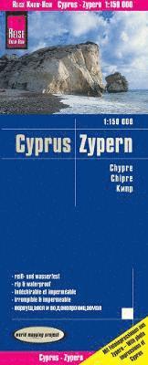 bokomslag Reise Know-How Landkarte Zypern / Cyprus 1:150.000